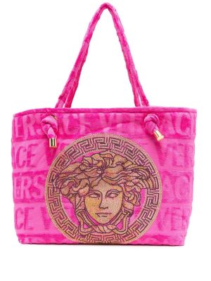 Versace Medusa-embellished tote bag