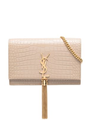 Saint Laurent small Kate leather clutch bag
