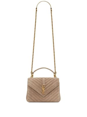 Saint Laurent College quilted shoulder bag