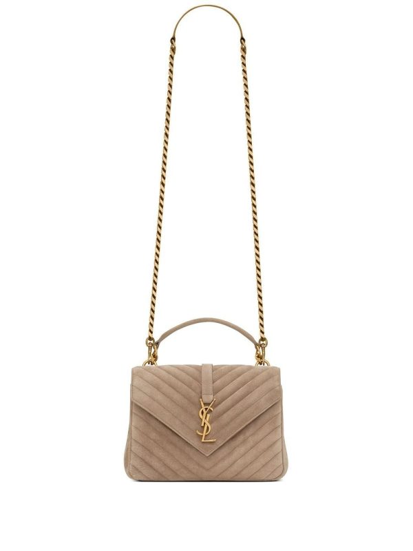 Saint Laurent College quilted shoulder bag