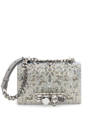 Alexander McQueen jewelled-mini bag