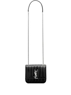 Saint Laurent small Vicky quilted shoulder bag