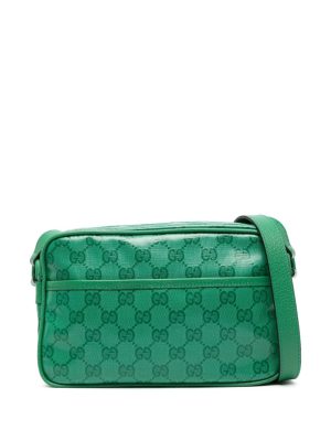 Gucci Interlocking G-logo leather shoulder bag