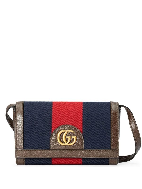 Gucci Double G Web belt bag