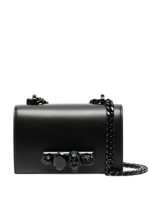 Alexander McQueen mini Jewelled Satchel crossbody bag