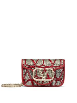 Valentino Garavani VLogo Signature bead-embellished mini bag