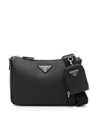 Prada Saffiano-leather shoulder bag