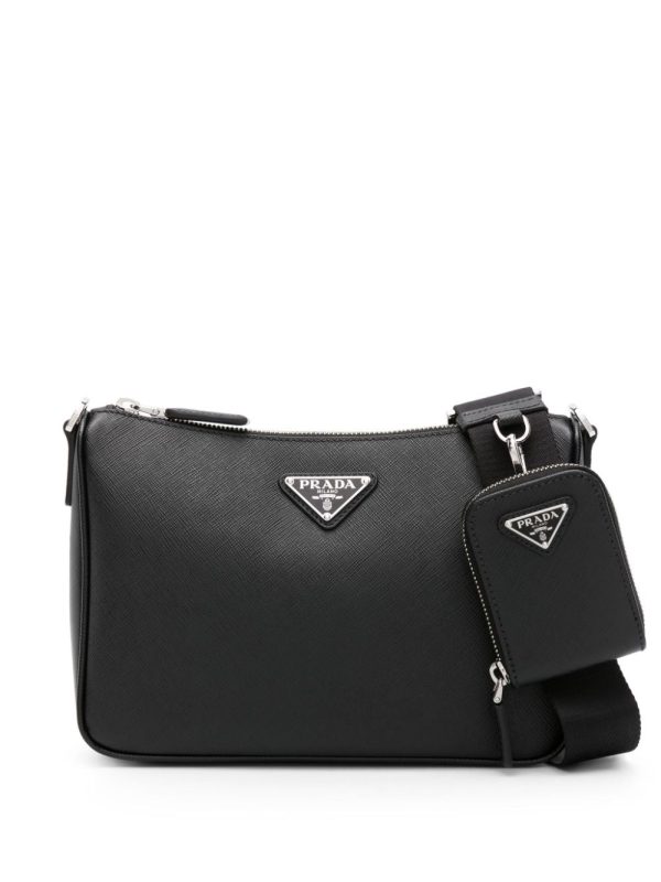 Prada Saffiano-leather shoulder bag