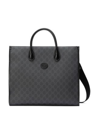 Gucci GG Supreme leather tote bag