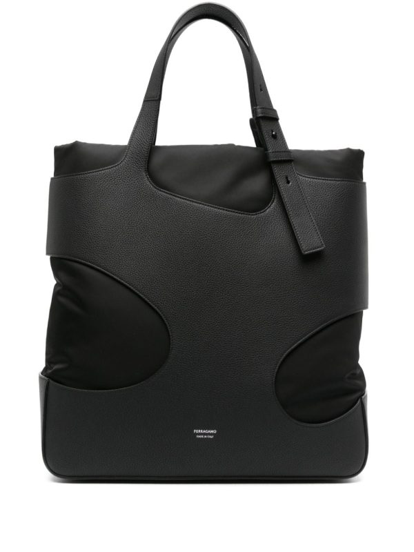 Ferragamo double-layer leather bag