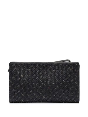 Bottega Veneta   Intrecciato-weave clutch bag