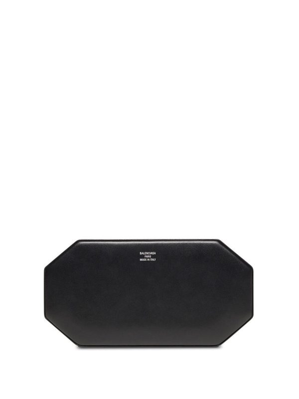 Balenciaga Cheri leather clutch bag