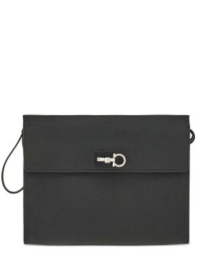 Ferragamo Gancini Studio clutch