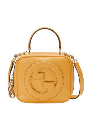 Gucci Blondie top handle leather bag