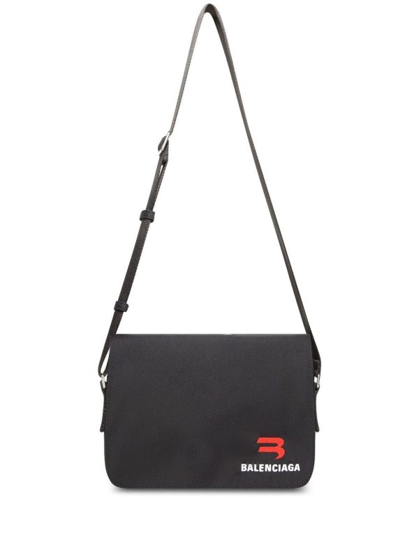 Balenciaga Explorer logo-print messenger bag