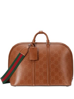 Gucci GG embossed duffle bag