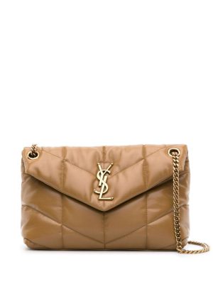 Saint Laurent small Puffer leather shoulder bag