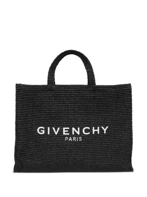 Givenchy large G-Tote raffia bag