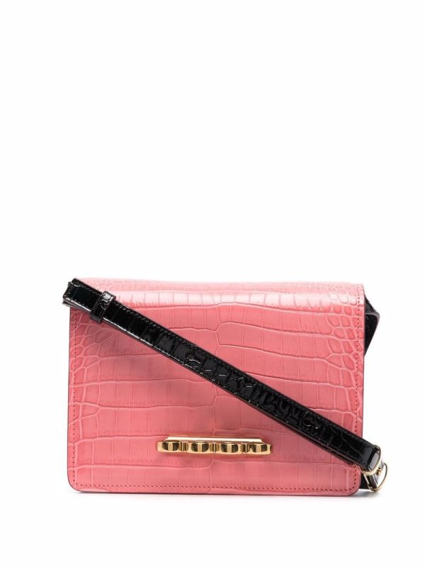 Alexander McQueen knuckle-duster crossbody bag