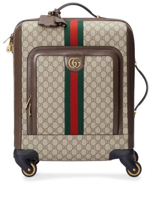 Gucci GG Supreme canvas Ophidia suitcase