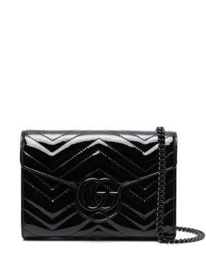 Gucci Double G matelassé leather shoulder bag
