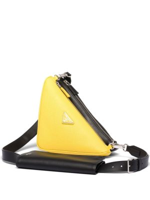 Prada Triangle double messenger bag