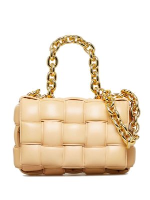 Bottega Veneta   Padded Cassette Chain two-way bag