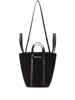 Balenciaga Everyday faux-shearling tote bag
