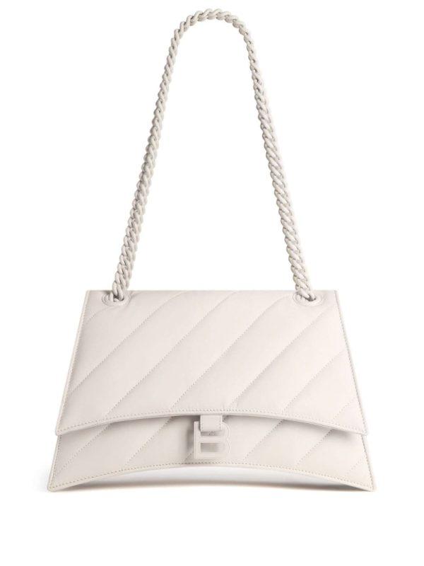 Balenciaga medium Crush chain-strap quilted shoulder bag