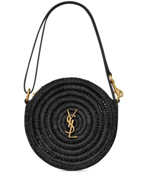 Saint Laurent Sac Rond logo-plaque bag