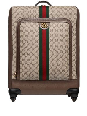 Gucci medium Ophidia GG Supreme Canvas suitcase