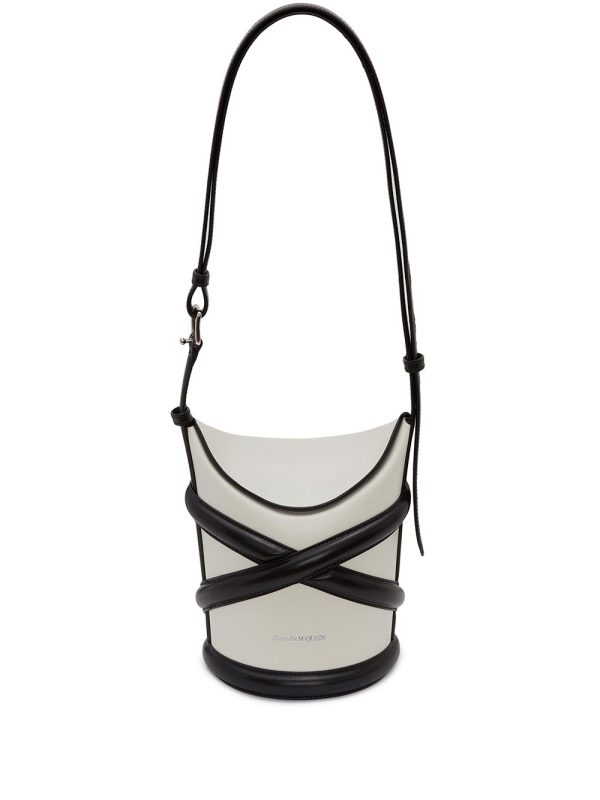 Alexander McQueen The Curve bucket bag