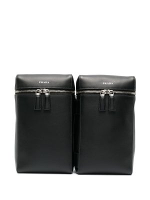 Prada Double leather backpack