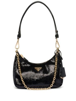 Prada Re-Nylon sequinned mini bag