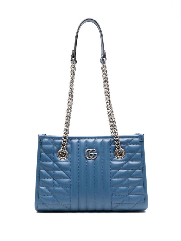 Gucci small GG Marmont quilted tote bag