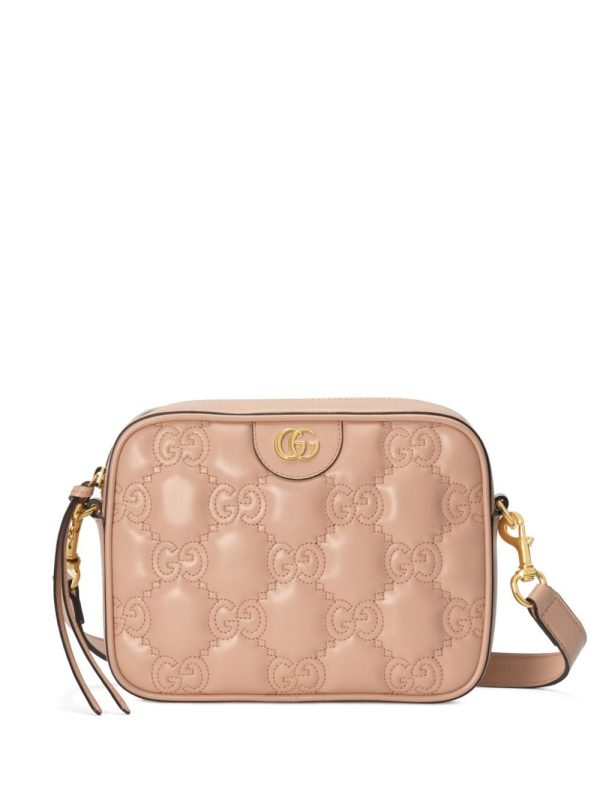Gucci small GG matelassé shoulder bag