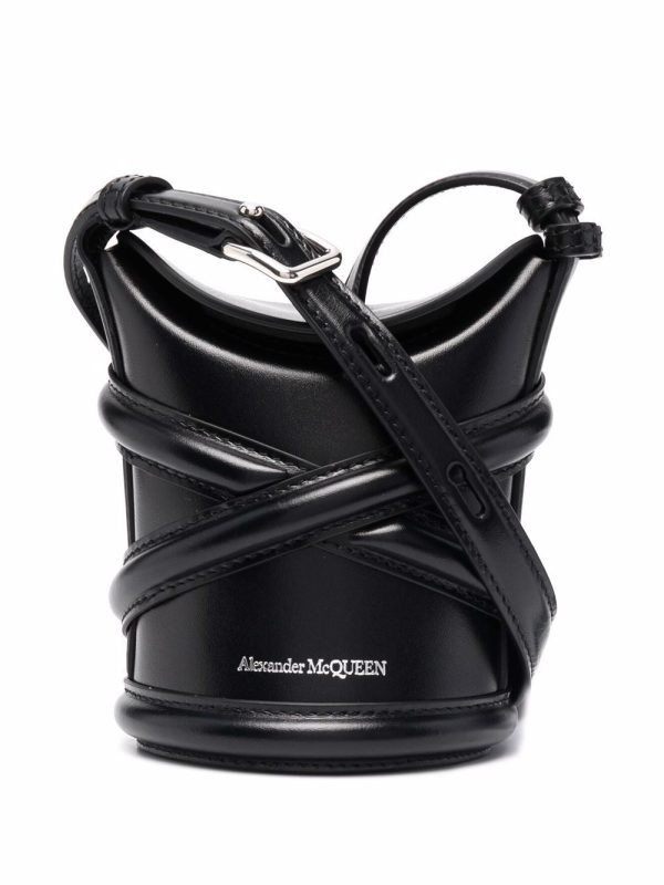 Alexander McQueen micro The Curve bag