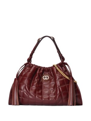 Gucci medium Deco leather tote bag