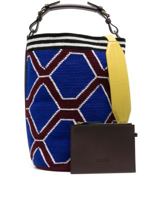 colville maxi Wayuu knitted tote bag