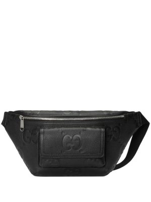 Gucci Jumbo GG monogram embossed belt bag