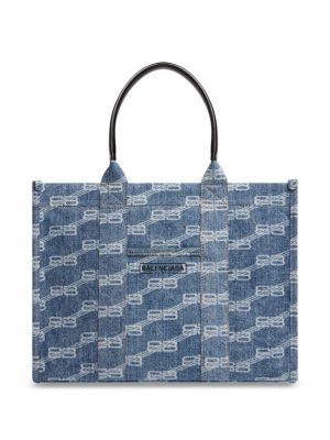 Balenciaga Hardware BB Monogram-print tote bag
