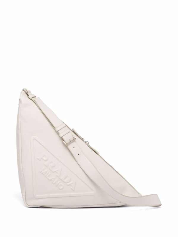 Prada Triangle Saffiano-leather shoulder bag