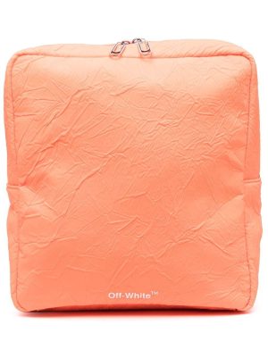 Off-White logo-print messenger bag