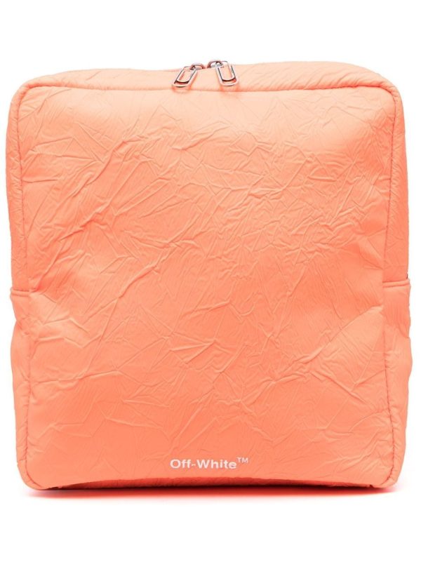 Off-White logo-print messenger bag