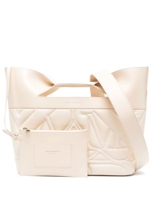 Alexander McQueen The Bow quilted tote bag