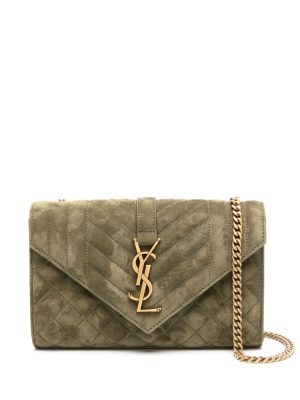 Saint Laurent Envelope quilted shoulder bag