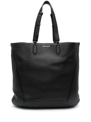 Alexander McQueen The Edge leather tote bag
