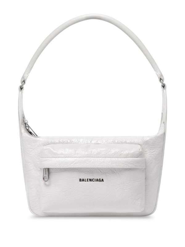 Balenciaga Raver logo-print shoulder bag