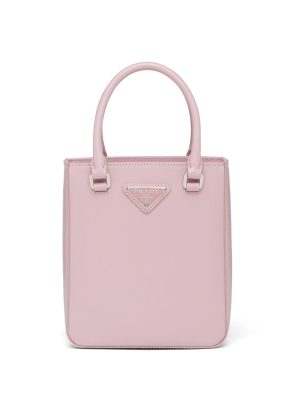 Prada small brushed leather tote