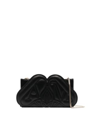 Alexander McQueen embossed logo wallet-on-chain